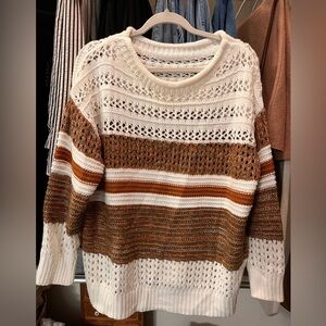 SHEIN Ivory Knit Top